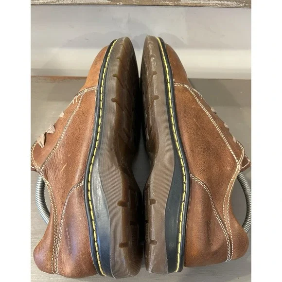 Dr. Martens 11232 Lace Up Split Toe Oxford Brown Leather Shoes Men's Size 10 US - Picture 9 of 9